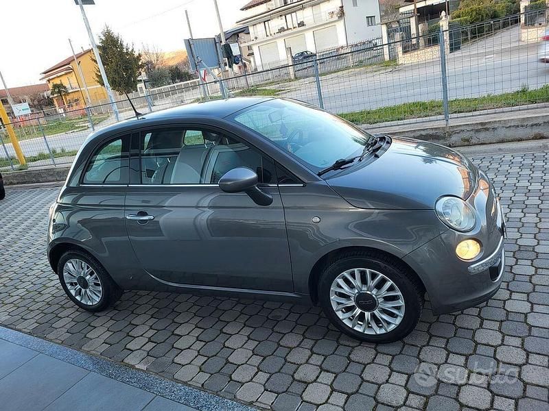 Usata Fiat 500 Lounge 69 CV (50 kW) 2015 Grigio Utilitaria