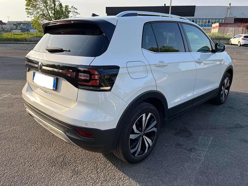 Usata VW T-Cross Advance 110 CV (80 kW) 2021 Bianco SUV
