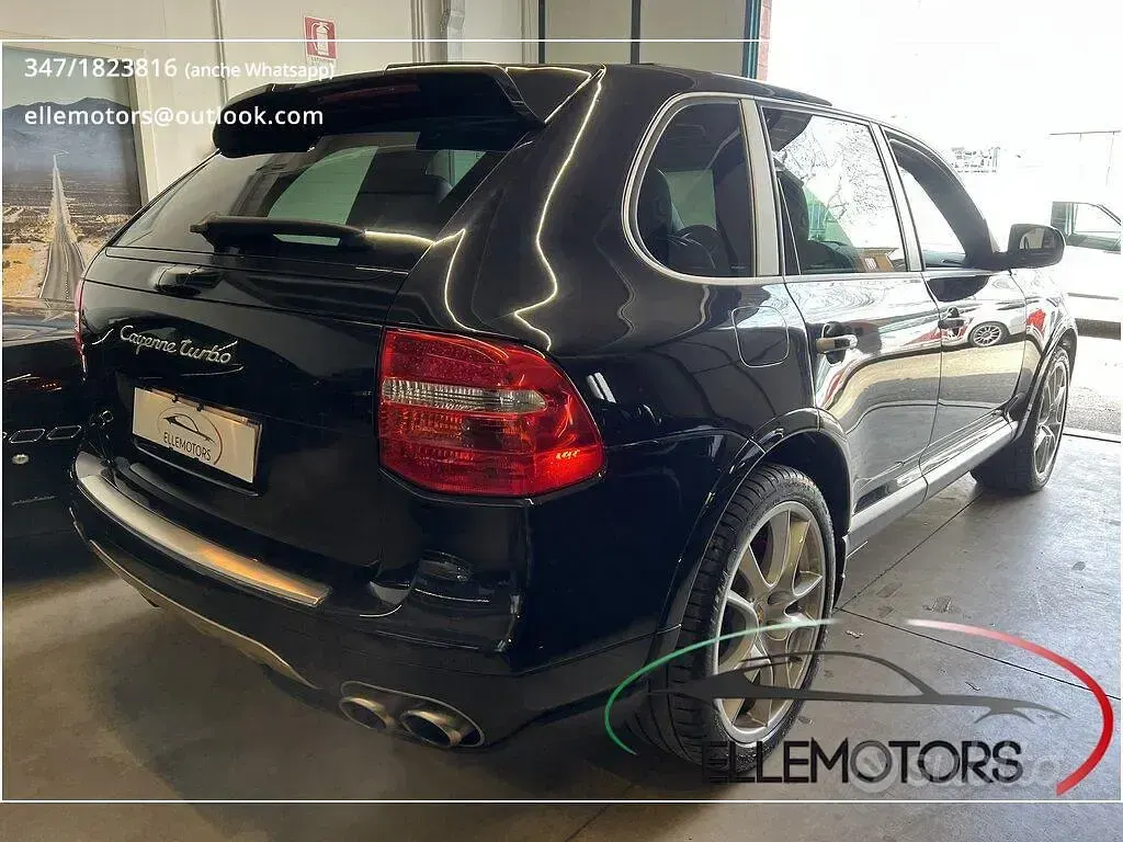 Usata Porsche Cayenne Turbo 500 CV (367 kW) 2007 Nero SUV