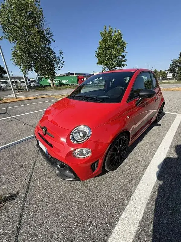 Usata Abarth 595 Competizione 179 CV (131 kW) 2016 Rosso Utilitaria