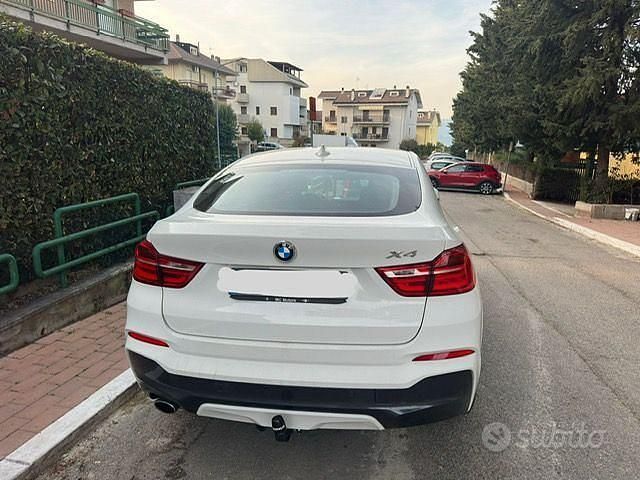 Usata BMW X4 M Sport 190 CV (139 kW) 2015 Bianco SUV