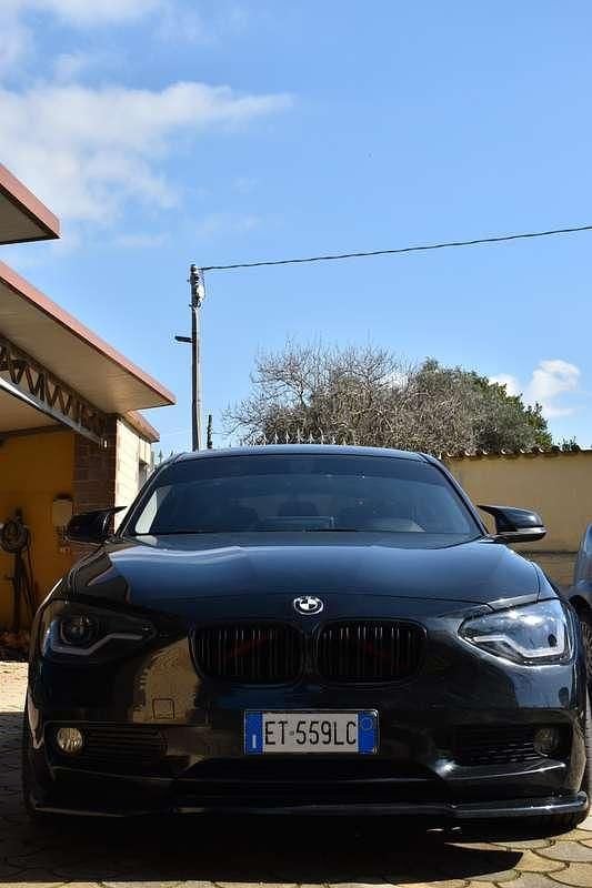 Usata BMW 116 Sport Line 116 CV (85 kW) 2013 Nero Utilitaria