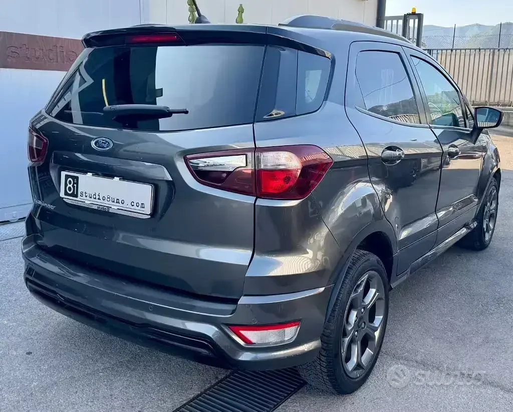 Usata Ford Ecosport ST-Line 99 CV (72 kW) 2018 Grigio SUV