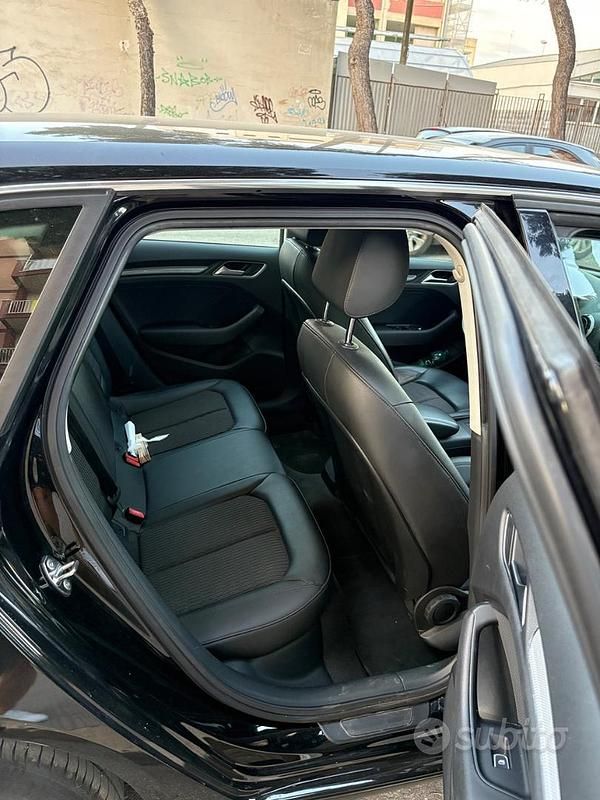 Usata Audi A3 105 CV (77 kW) 2015 Nero Utilitaria