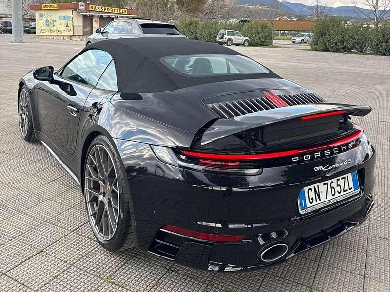 Usata Porsche 911 Carrera 4S Cabriolet 450 CV (330 kW) 2021 Nero Cabrio