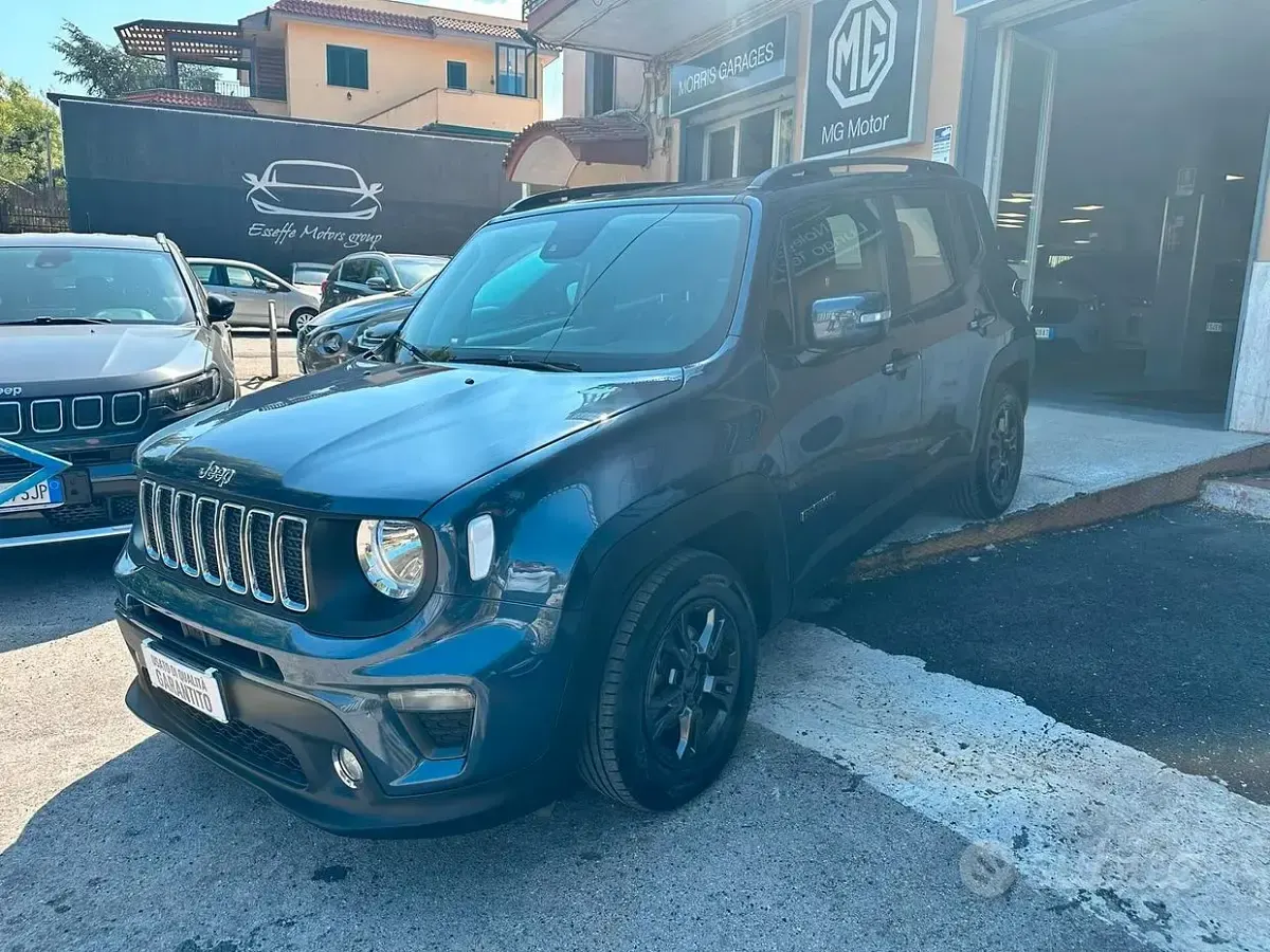 Usata Jeep Renegade Longitude 120 CV (88 kW) 2020 Blu SUV