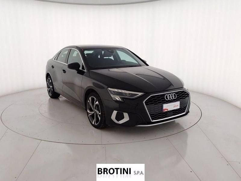 Usata Audi A3 Advanced 116 CV (85 kW) 2023 Nero mythos metallizzato Berlina