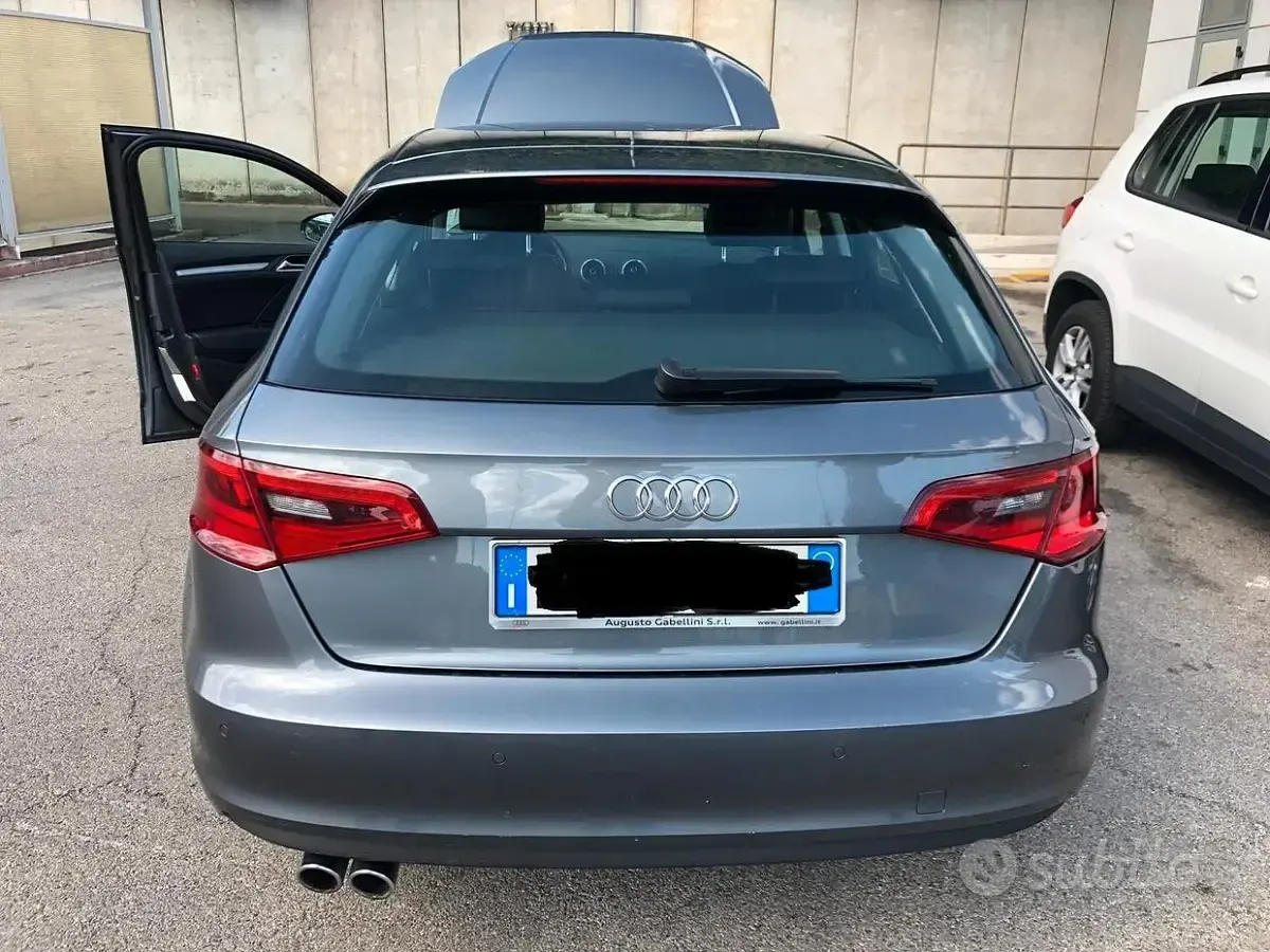 Usata Audi A3 150 CV (110 kW) 2013 Grigio Berlina