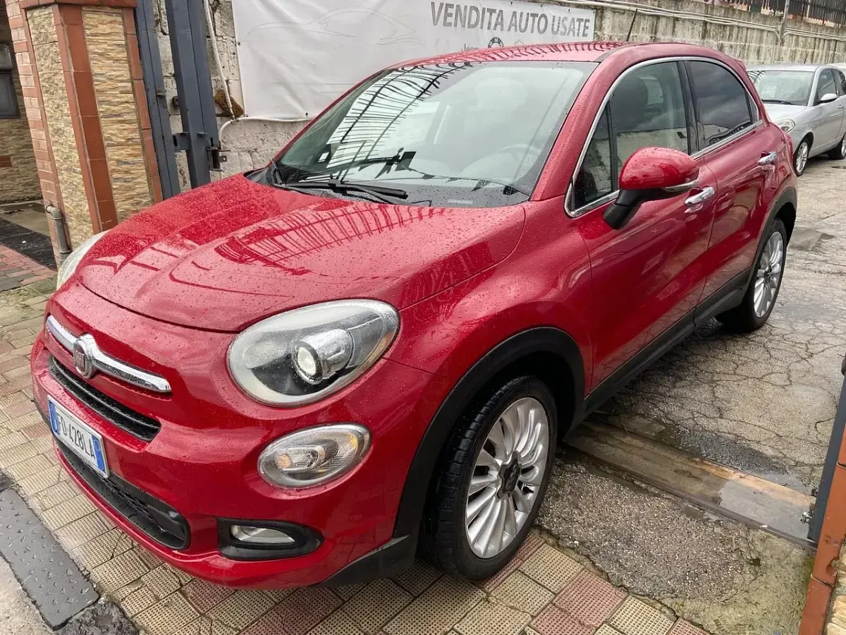 Usata Fiat 500X Pop 95 CV (69 kW) 2016 Rosso SUV