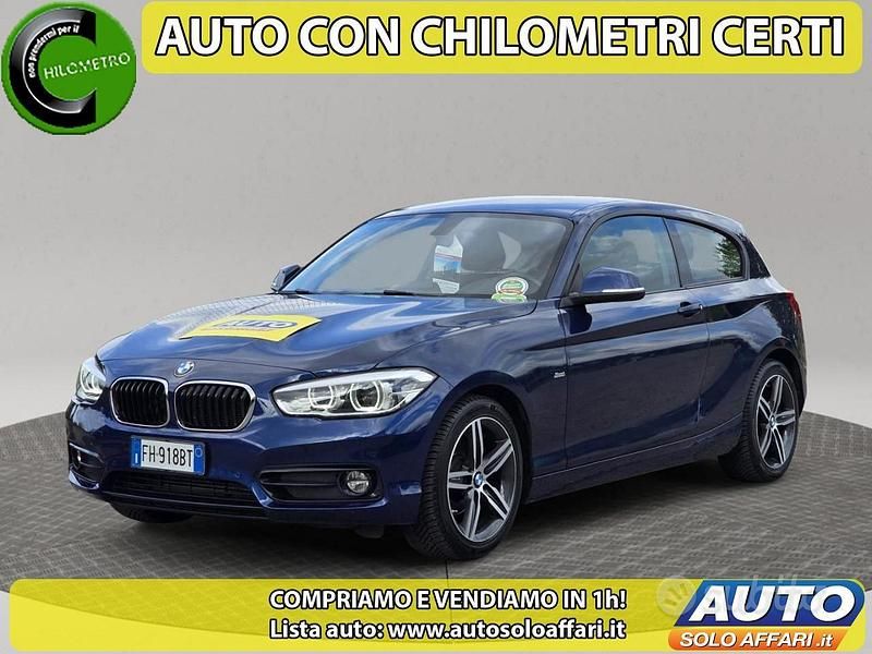 Blu Usata 2017 BMW 118 Sport Line Due volumi | 12.170 € (Super prezzo) - Immagine 1/4