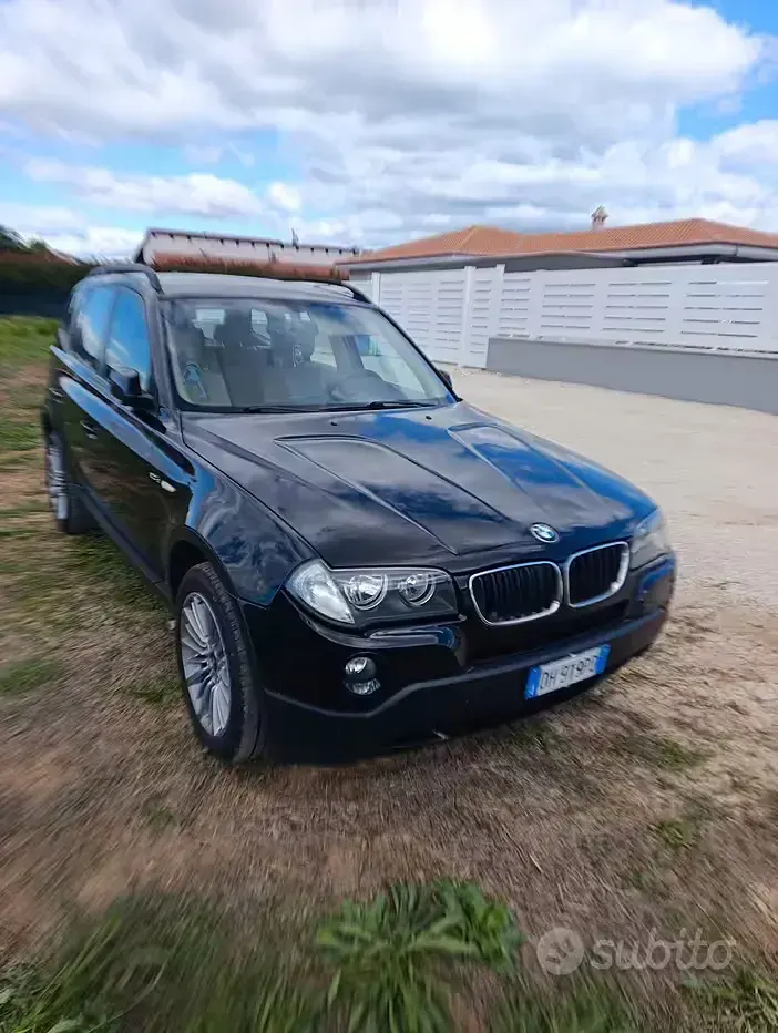 Usata BMW X3 177 CV (130 kW) 2007 Nero SUV