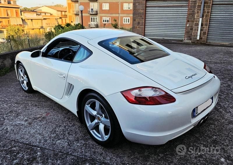 Usata Porsche Cayman 245 CV (180 kW) 2008 Bianco Coupé