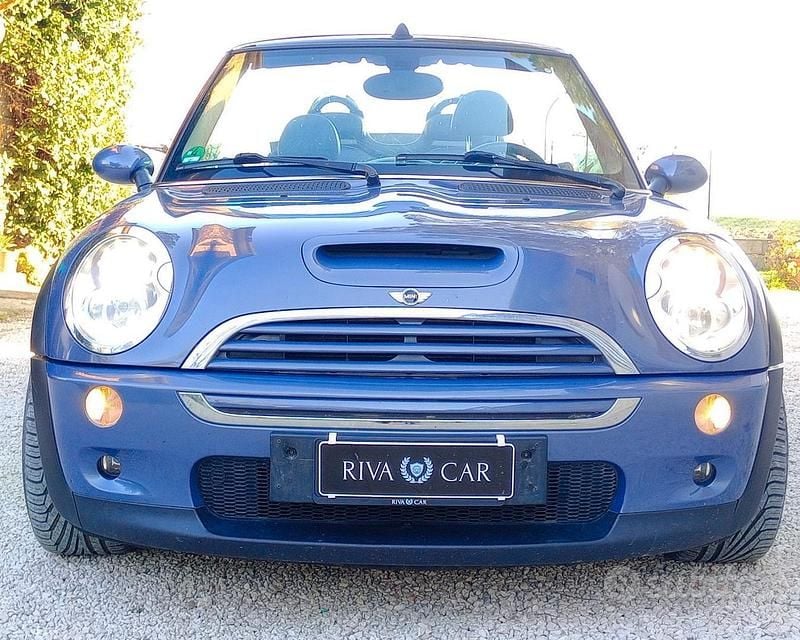Blu Usata 2005 Mini Cooper S Cabriolet Cabrio | 10.500 € (Molto cara) - Immagine 1/4