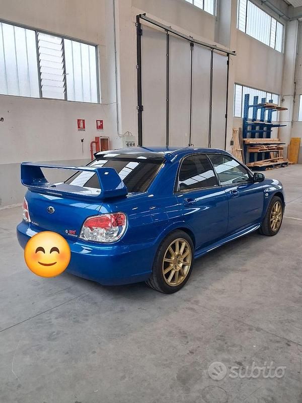 Usado Subaru Impreza 280 CV (205 kW) 2007 Azul Berlina