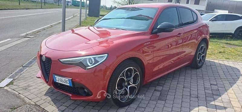 Usata Alfa Romeo Stelvio Veloce 210 CV (154 kW) 2022 Rosso alfa SUV