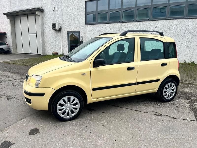 Usata Fiat Panda Dynamic 60 CV (44 kW) 2007 Giallo Utilitaria