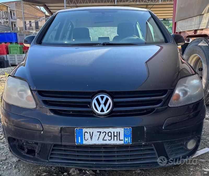 Usata VW Golf Plus Cross 105 CV (77 kW) 2005 Nero Monovolume