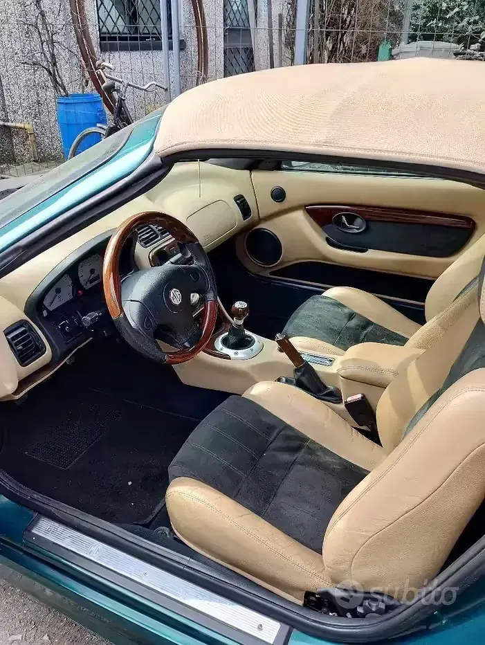 Usata MG TF 116 CV (85 kW) 2004 Verde Cabrio