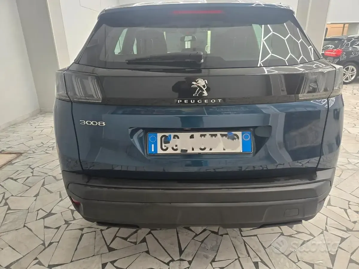Usata Peugeot 3008 Active 131 CV (96 kW) 2021 Blu SUV