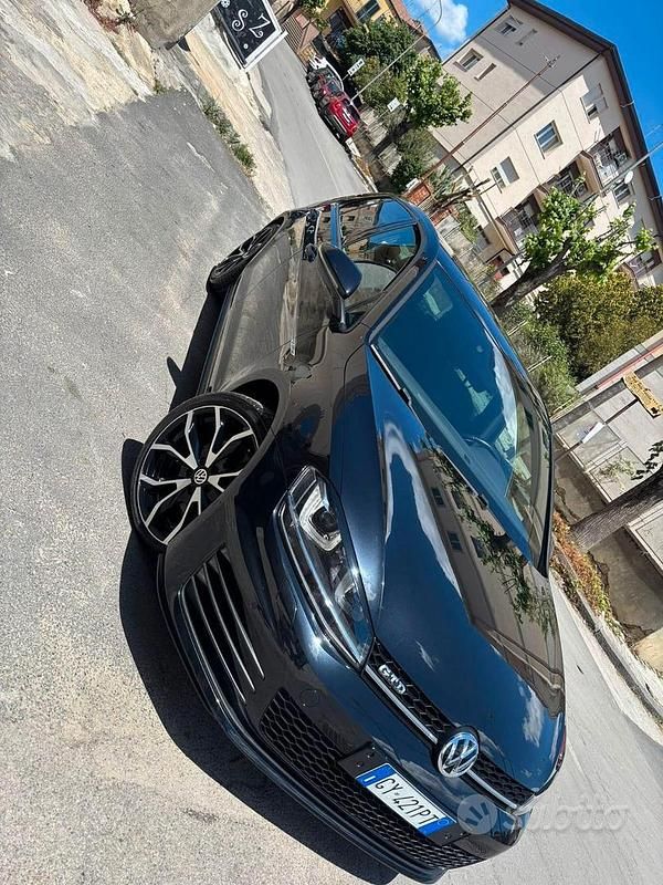 Usata VW Golf VII GTD 184 CV (135 kW) 2015 Nero Berlina