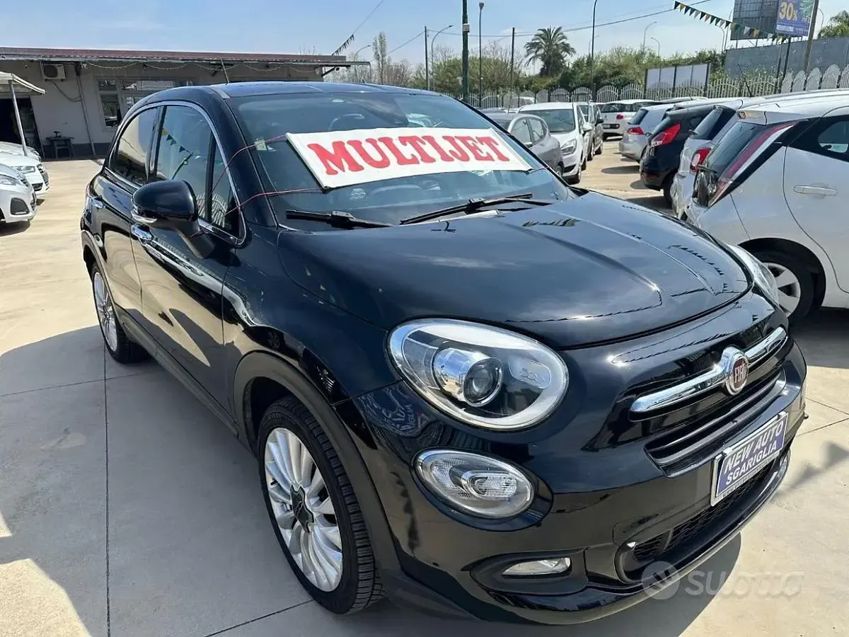 Usata Fiat 500X Lounge 120 CV (88 kW) 2016 Nero SUV