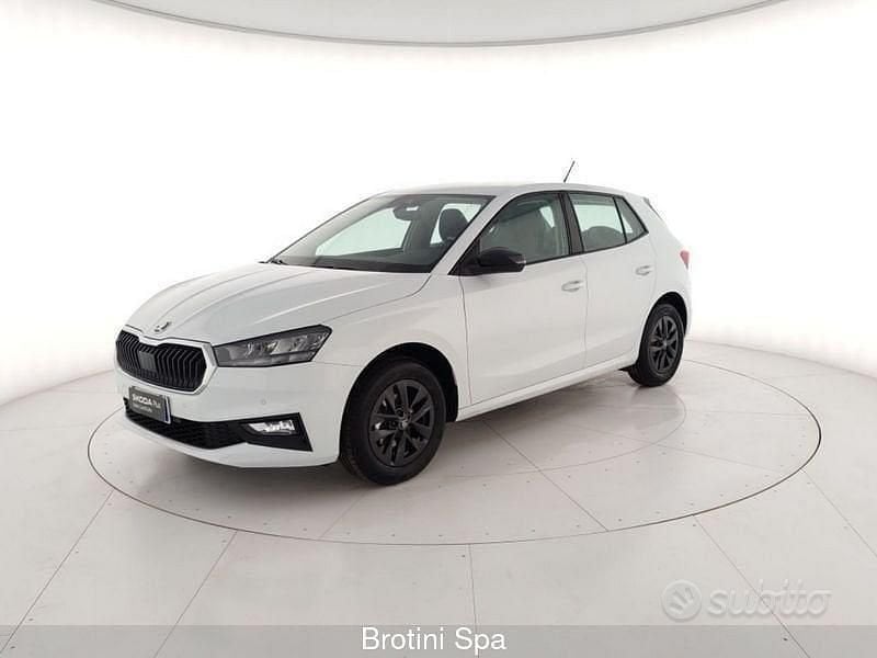 Nuova Skoda Fabia 80 CV (58 kW) 2025 Bianco Berlina