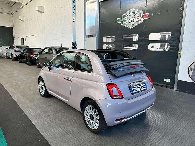 Usata Fiat 500C Lounge 86 CV (63 kW) 2019 Grigio Cabrio
