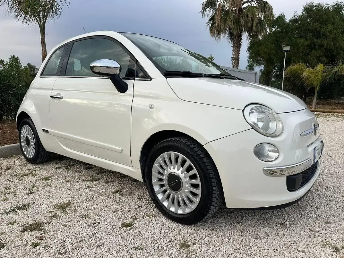 Usata Fiat 500 69 CV (50 kW) 2007 Bianco Berlina