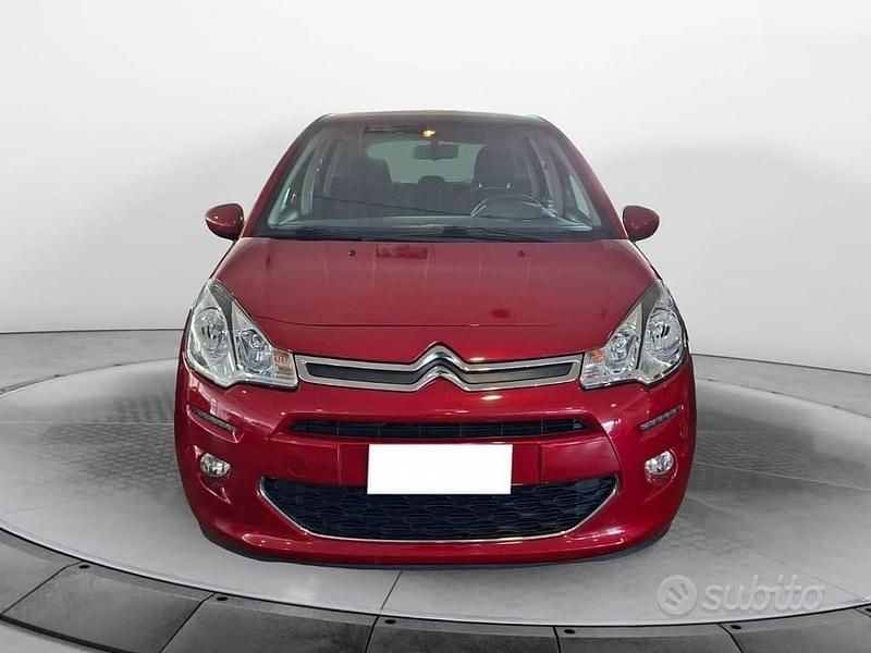 Usata Citroën C3 Exclusive 82 CV (60 kW) 2015 Rosso Berlina