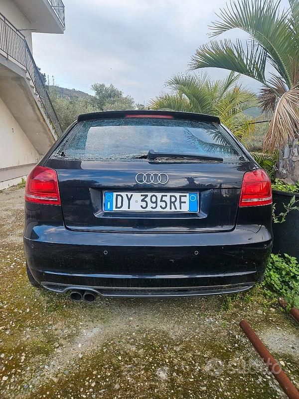Usata Audi A3 2008 Nero Utilitaria