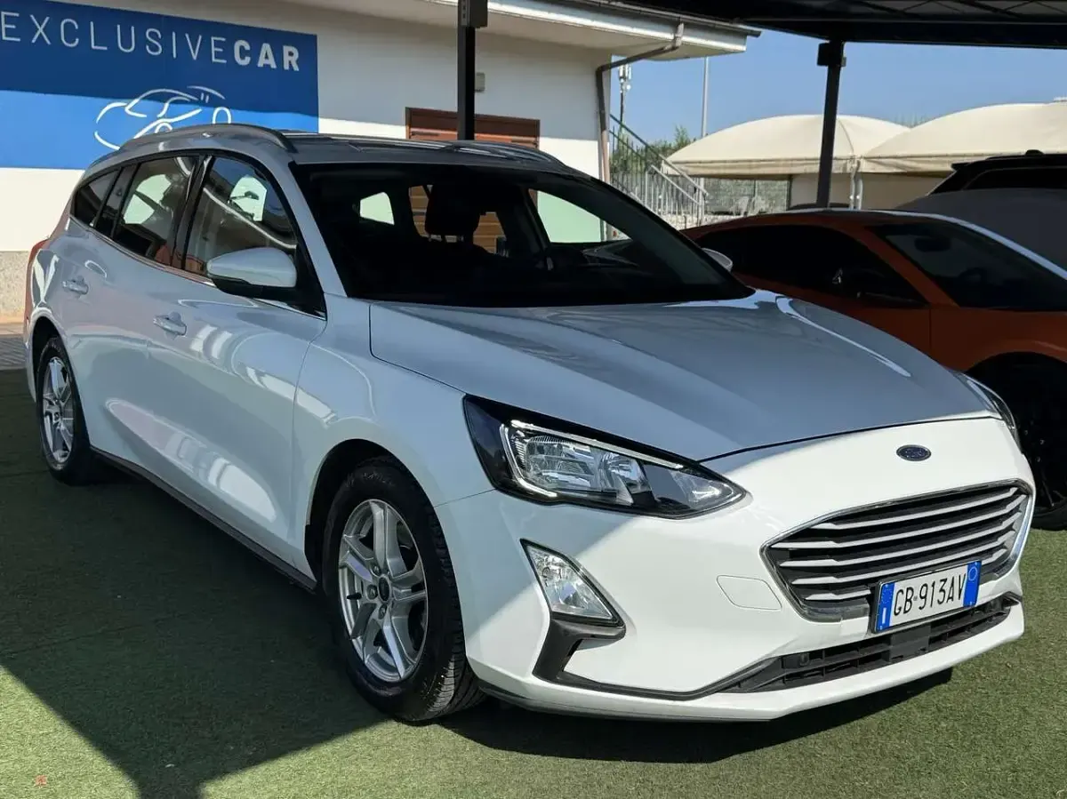 Usata Ford Focus Business Edition 120 CV (88 kW) 2020 Bianco Station wagon