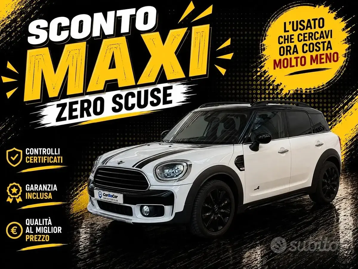 Usata Mini Cooper D Countryman Hype 150 CV (110 kW) 2017 Bianco SUV