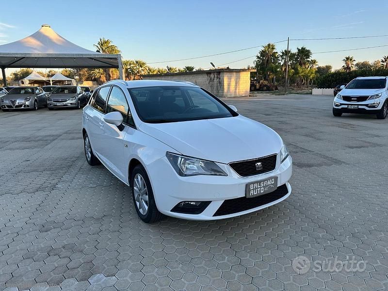 Usata Seat Ibiza Style 90 CV (66 kW) 2013 Bianco Berlina