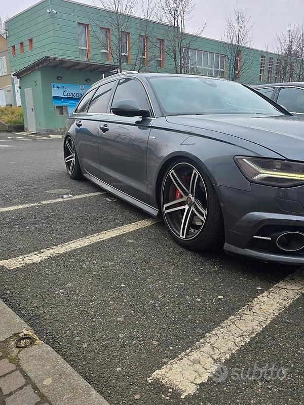 Usata Audi A6 S-Line 218 CV (160 kW) 2015 Grigio Station wagon