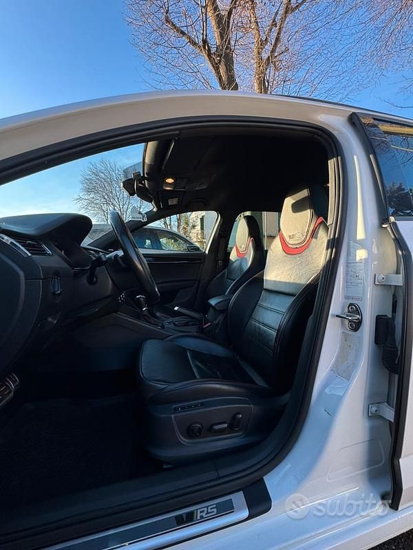 Usata Skoda Octavia RS 184 CV (135 kW) 2019 Bianco Station wagon