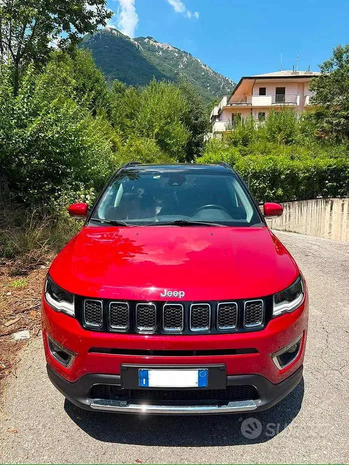 Usata Jeep Compass Limited 120 CV (88 kW) 2019 Rosso SUV