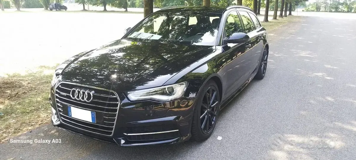 Usata Audi A6 S-Line 218 CV (160 kW) 2015 Nero Station wagon