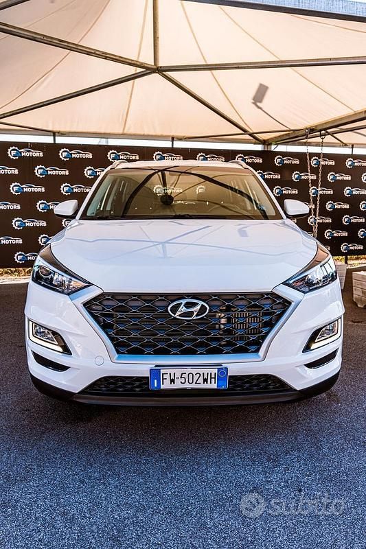 Usata Hyundai Tucson 116 CV (85 kW) 2019 Bianco SUV