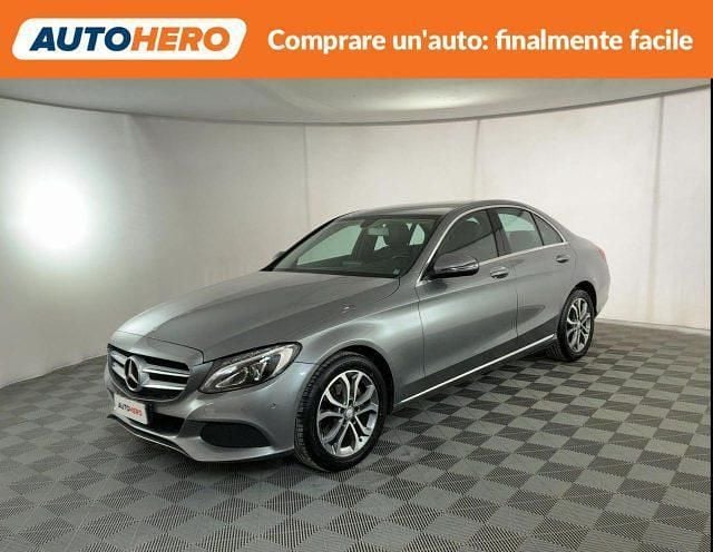 Usata Mercedes C200 135 CV (99 kW) 2015 Argento Berlina