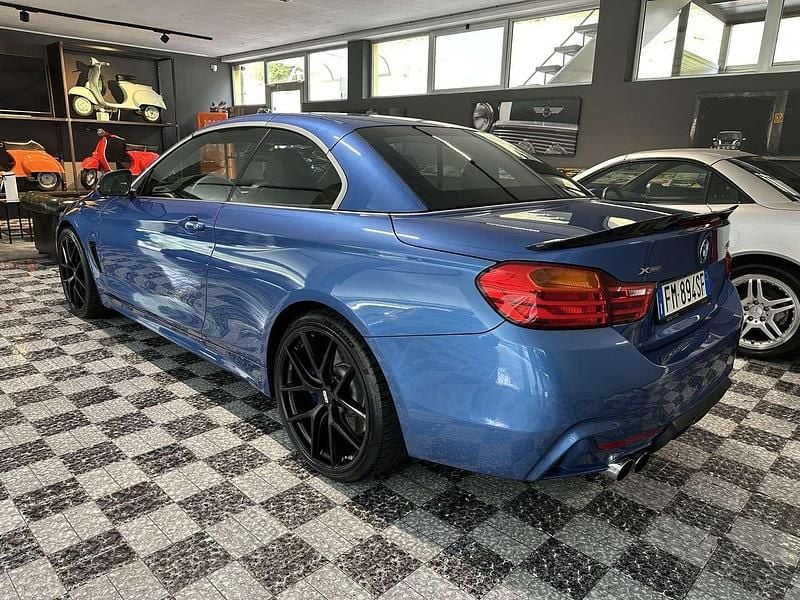 Usata BMW 428 M Sport 245 CV (180 kW) 2014 Blu/azzurro Cabrio