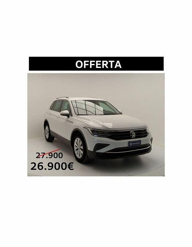Usata VW Tiguan Life 150 CV (110 kW) 2023 Pure white SUV