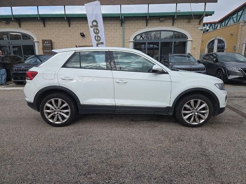 Usata VW T-Roc Advance 150 CV (110 kW) 2019 Bianco SUV