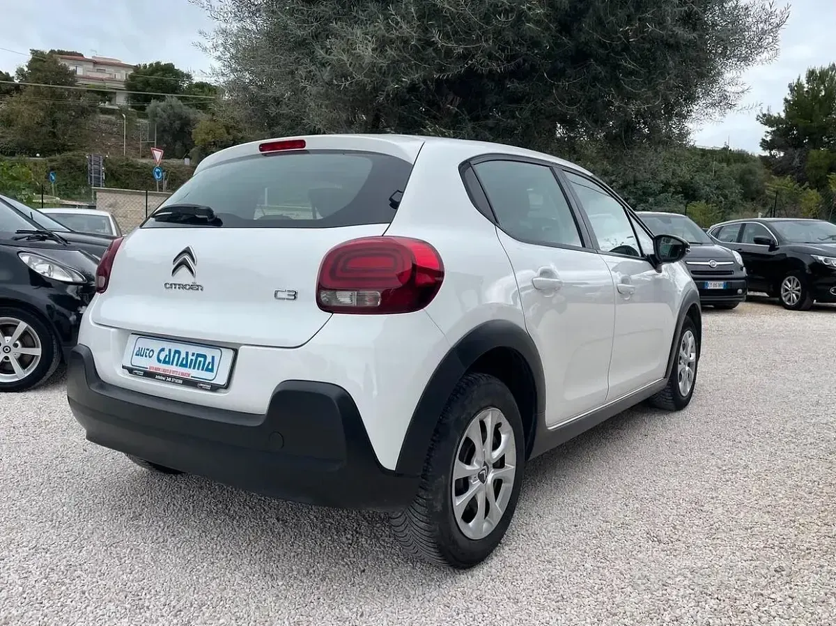 Usata Citroën C3 102 CV (75 kW) 2019 Bianco Utilitaria