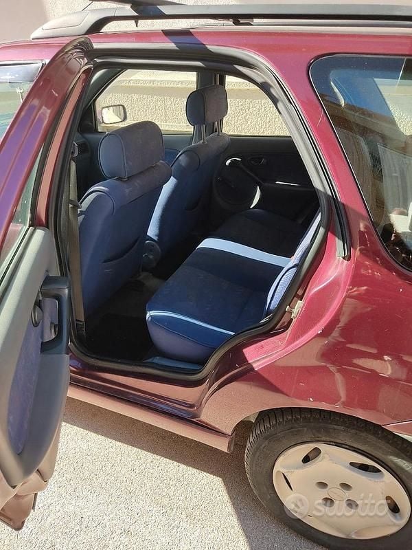 Usata Fiat Palio 2000 Rosso Station wagon