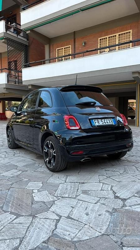 Usata Fiat 500S S 2018 Nero Utilitaria