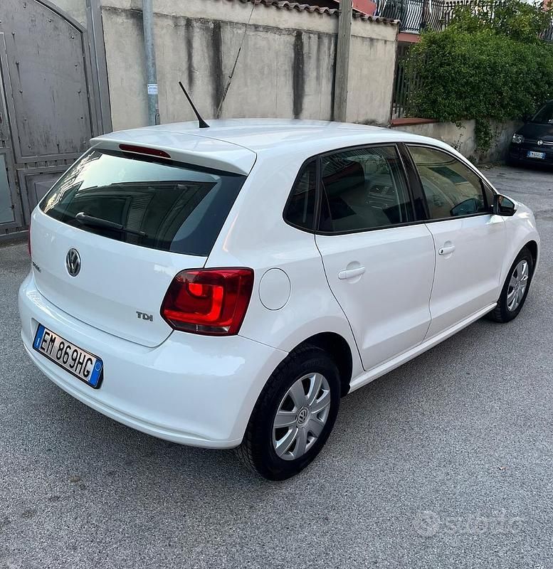 Usata VW Polo 75 CV (55 kW) 2012 Bianco Utilitaria