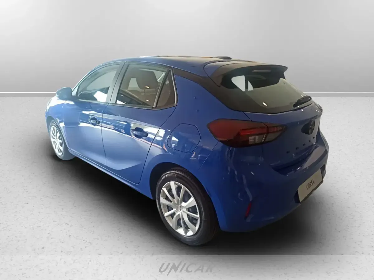 Nuova Opel Corsa Edition 100 CV (73 kW) 2025 Blu/azzurrointerni in tessuto malva black Berlina