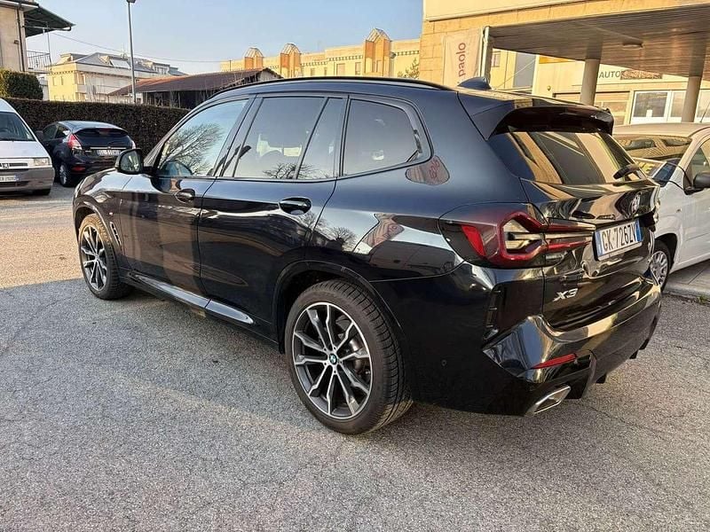 Usata BMW X3 M Sport 190 CV (139 kW) 2022 Nero SUV
