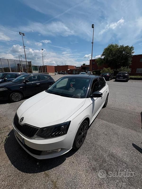 Usata Skoda Fabia Ambition 90 CV (66 kW) 2018 Bianco Utilitaria