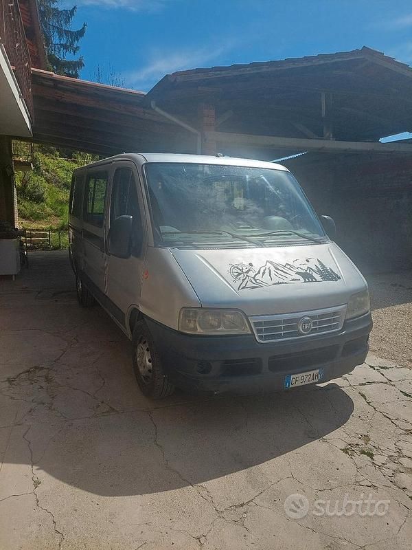 Usata Fiat Ducato 2003 Grigio Furgone